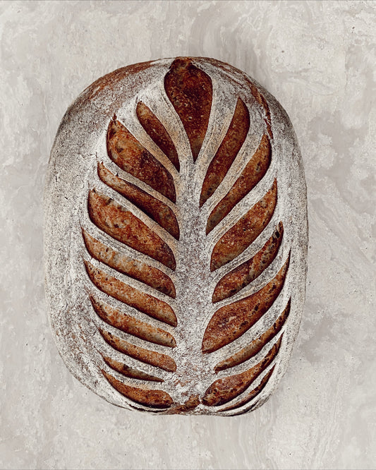 Lyst surdeigsbrød med spelt - Skillebekk surdeig