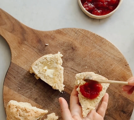 Raske frokostscones