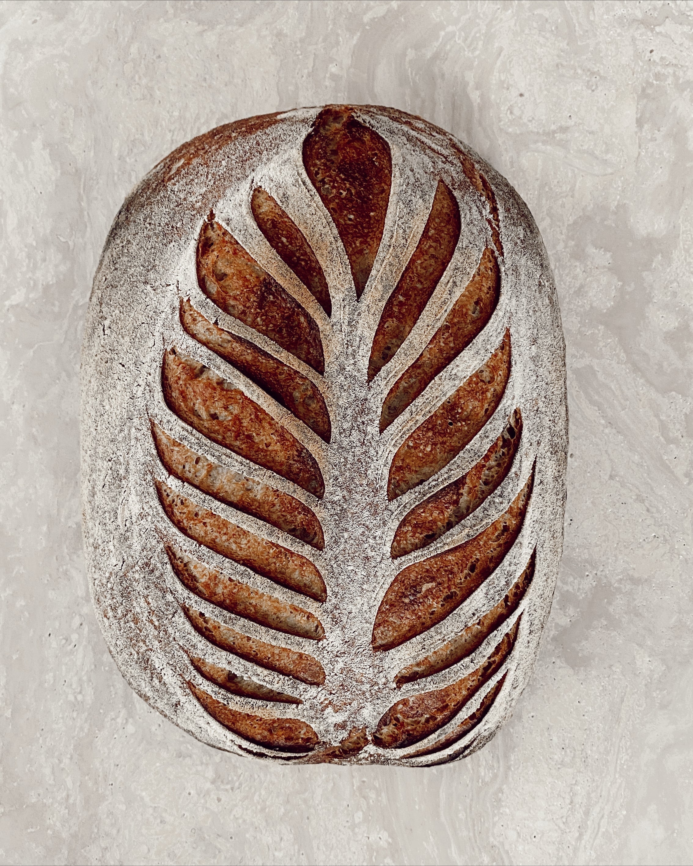 Lyst surdeigsbrød med spelt - Skillebekk surdeig
