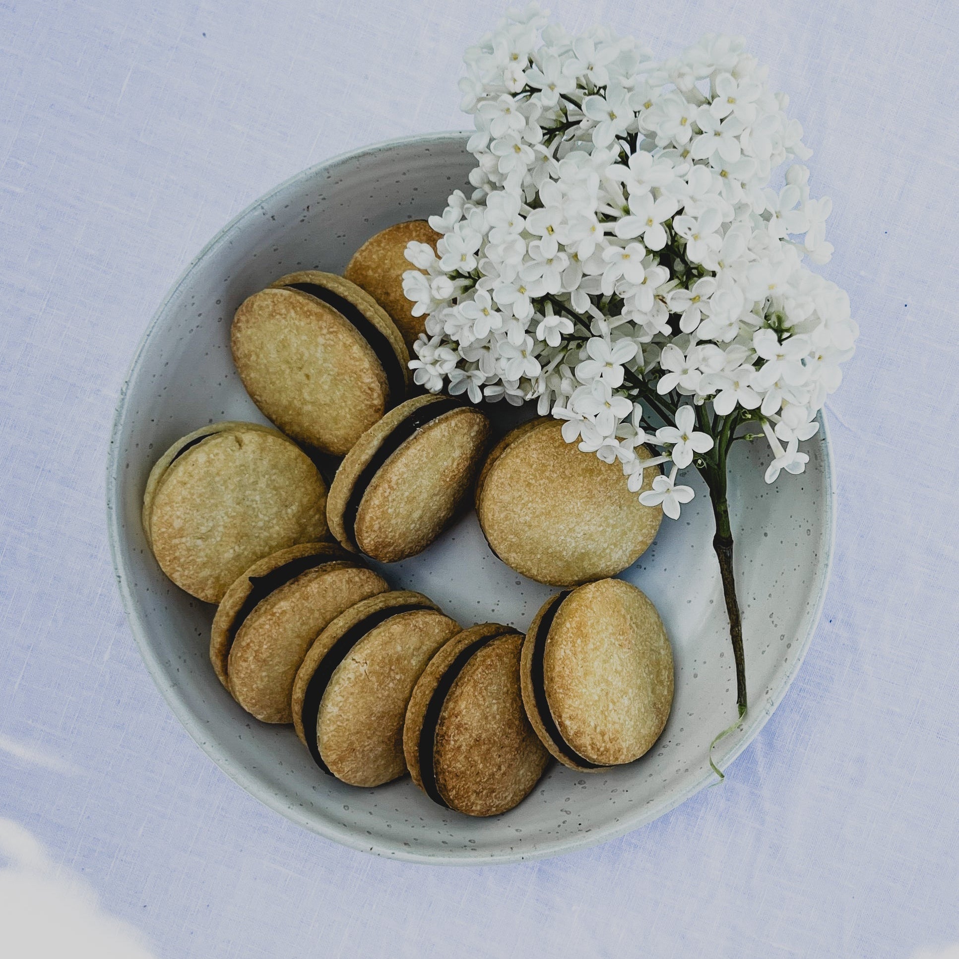 Sommerlige sjokoladekjeks