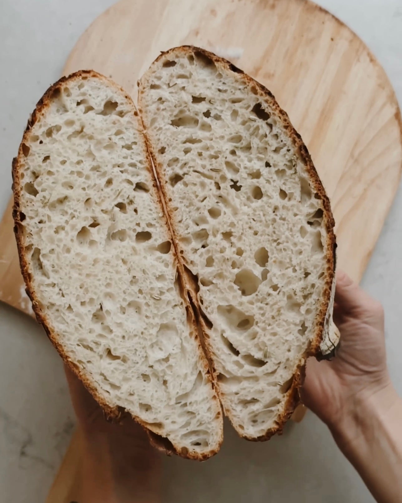 Speltbrød med fenikkelfrø