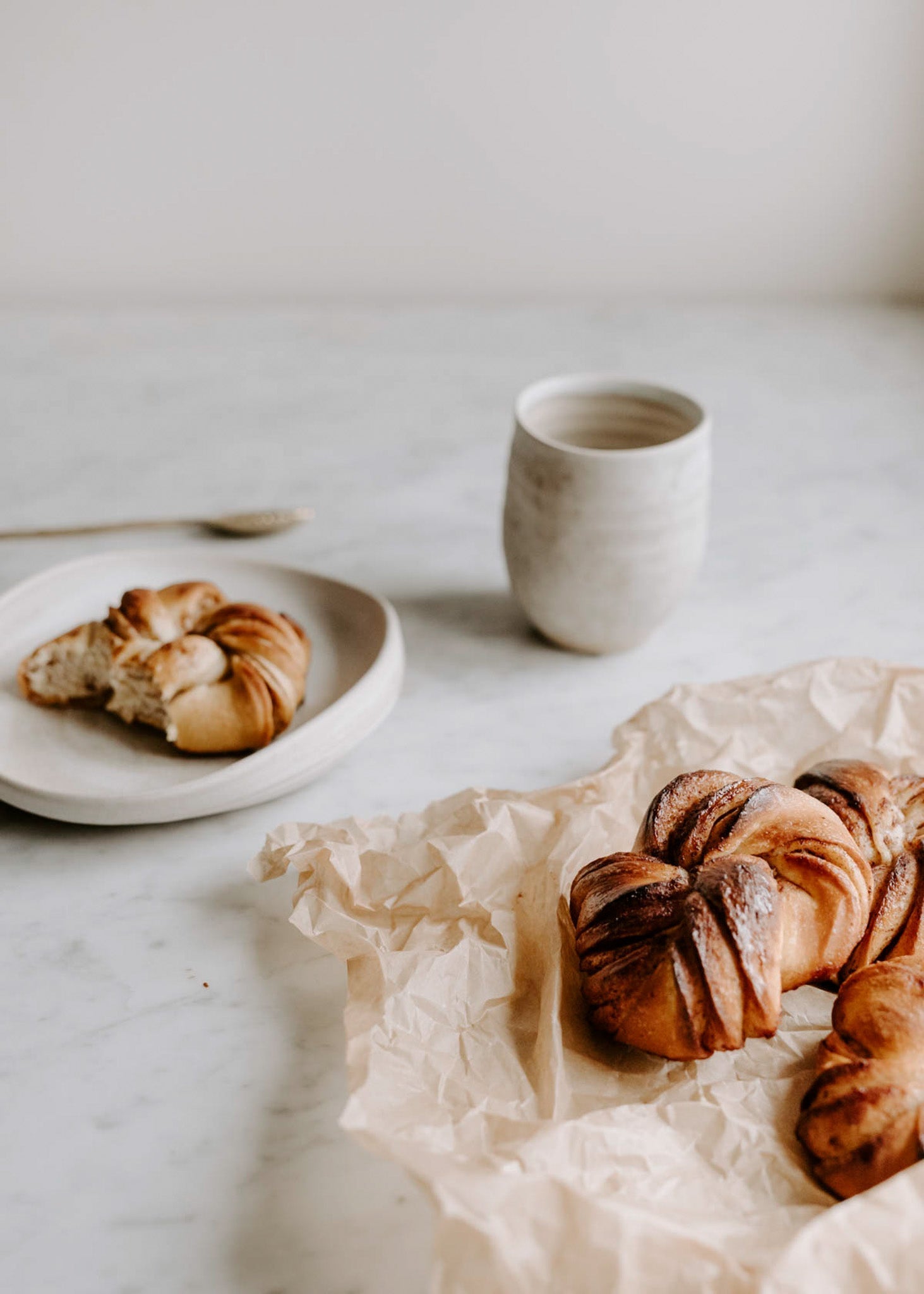 Kanelboller med surdeig