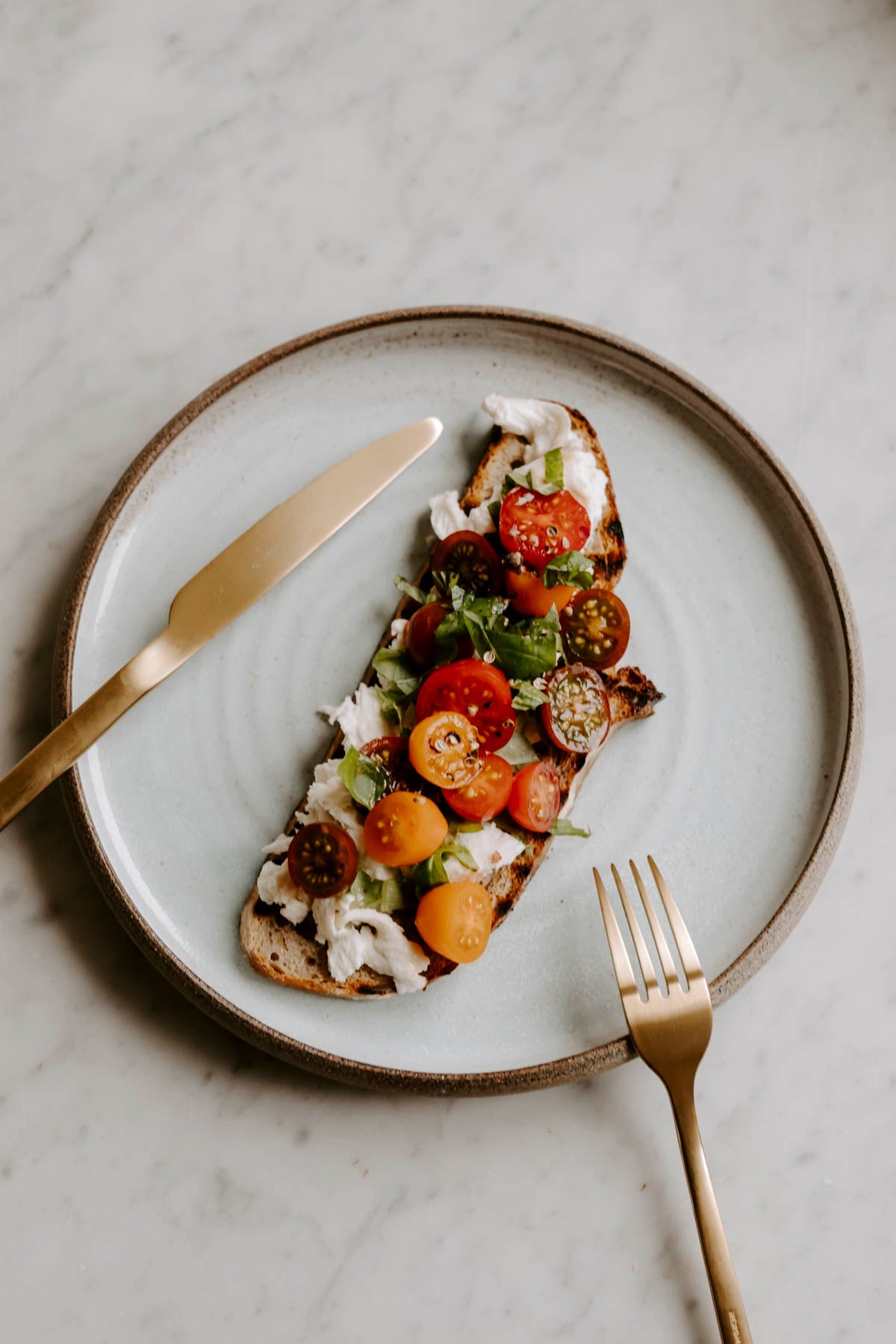 Caprese toast