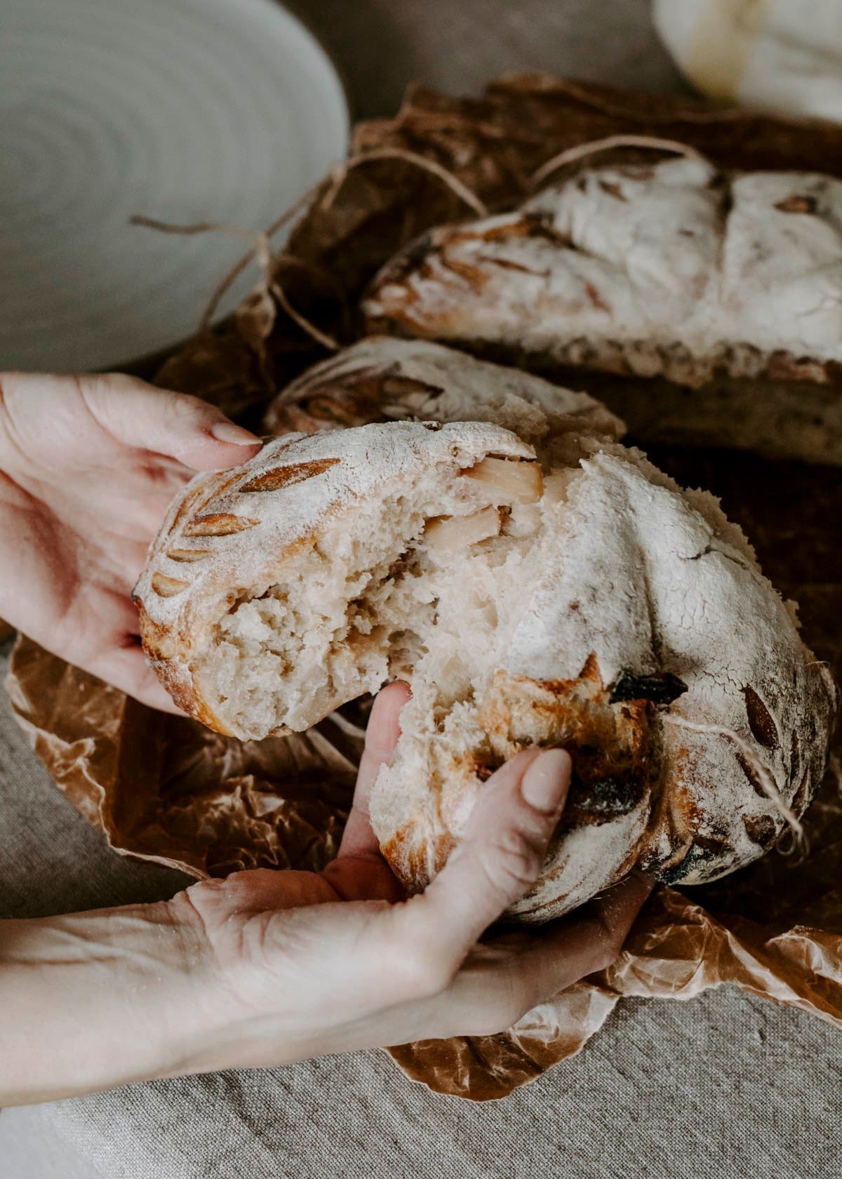 Eplebrød med kanel og honning