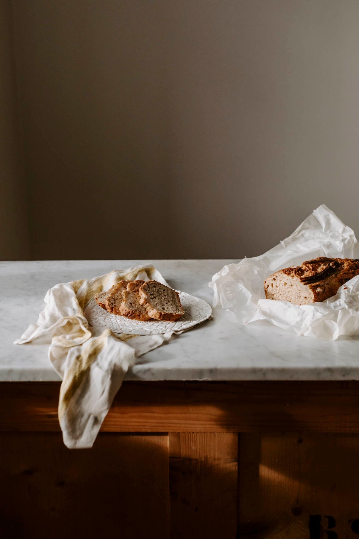 Bananbrød med surdeig - Skillebekk surdeig