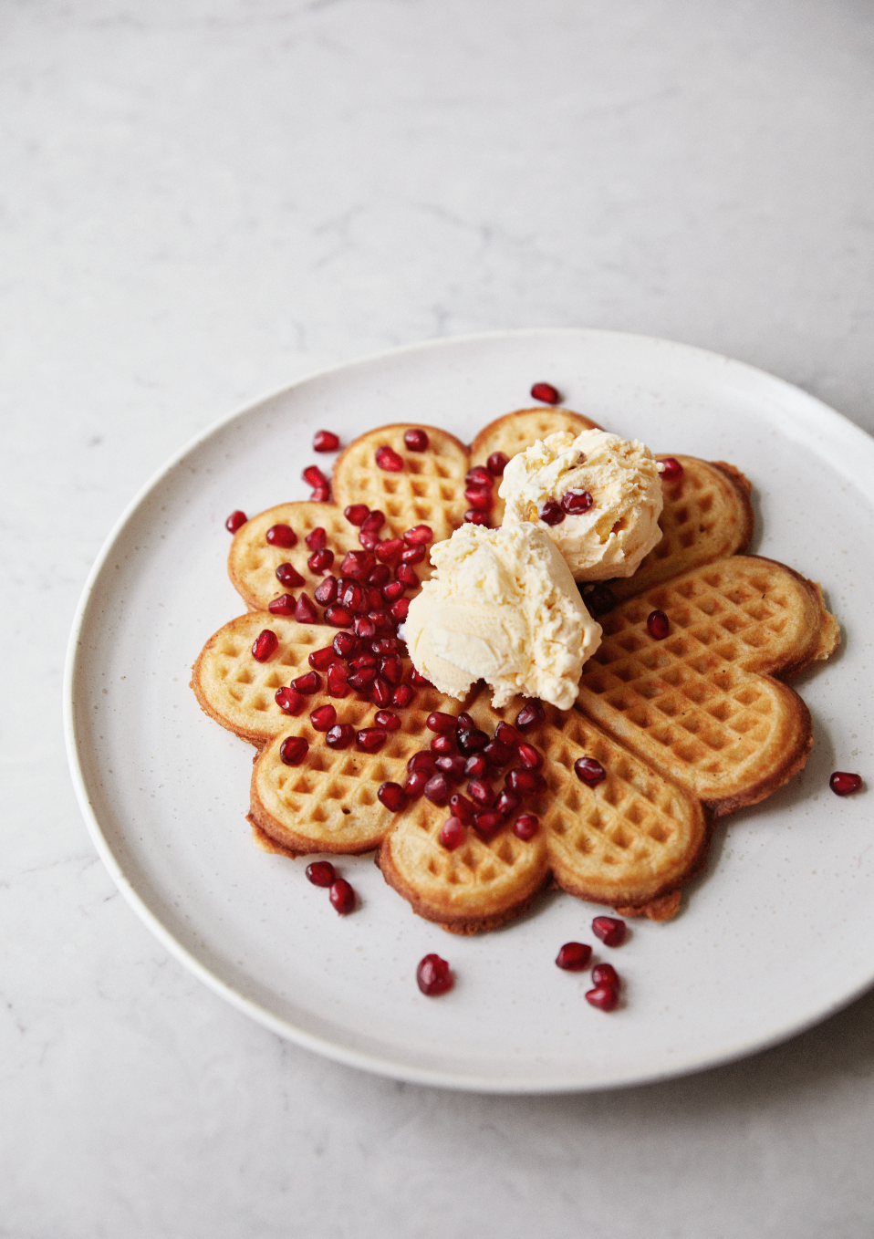 Surdeigsvaffel med spelt