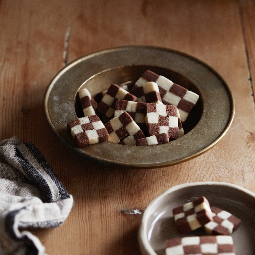 Sjakkruter med surdeig