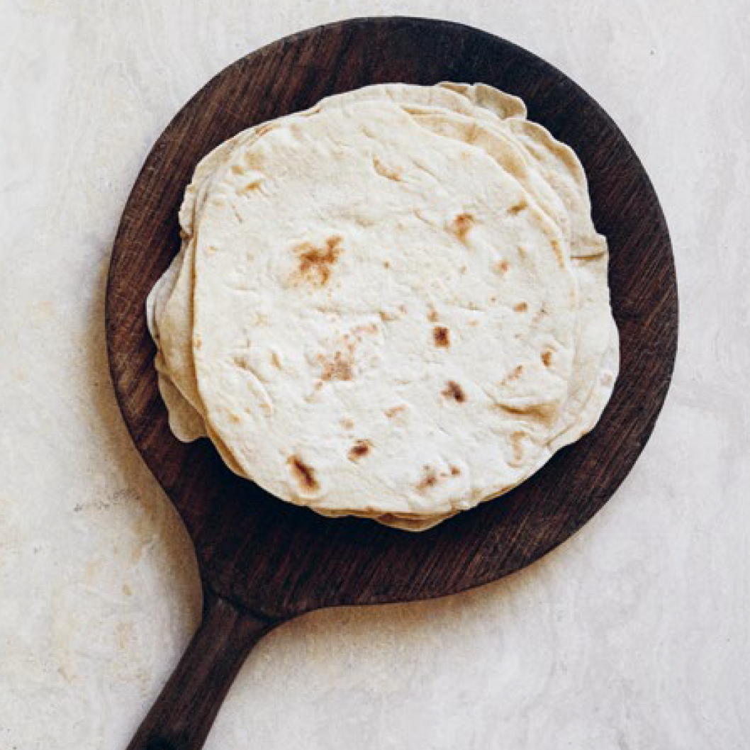 Tortillalefser med surdeig