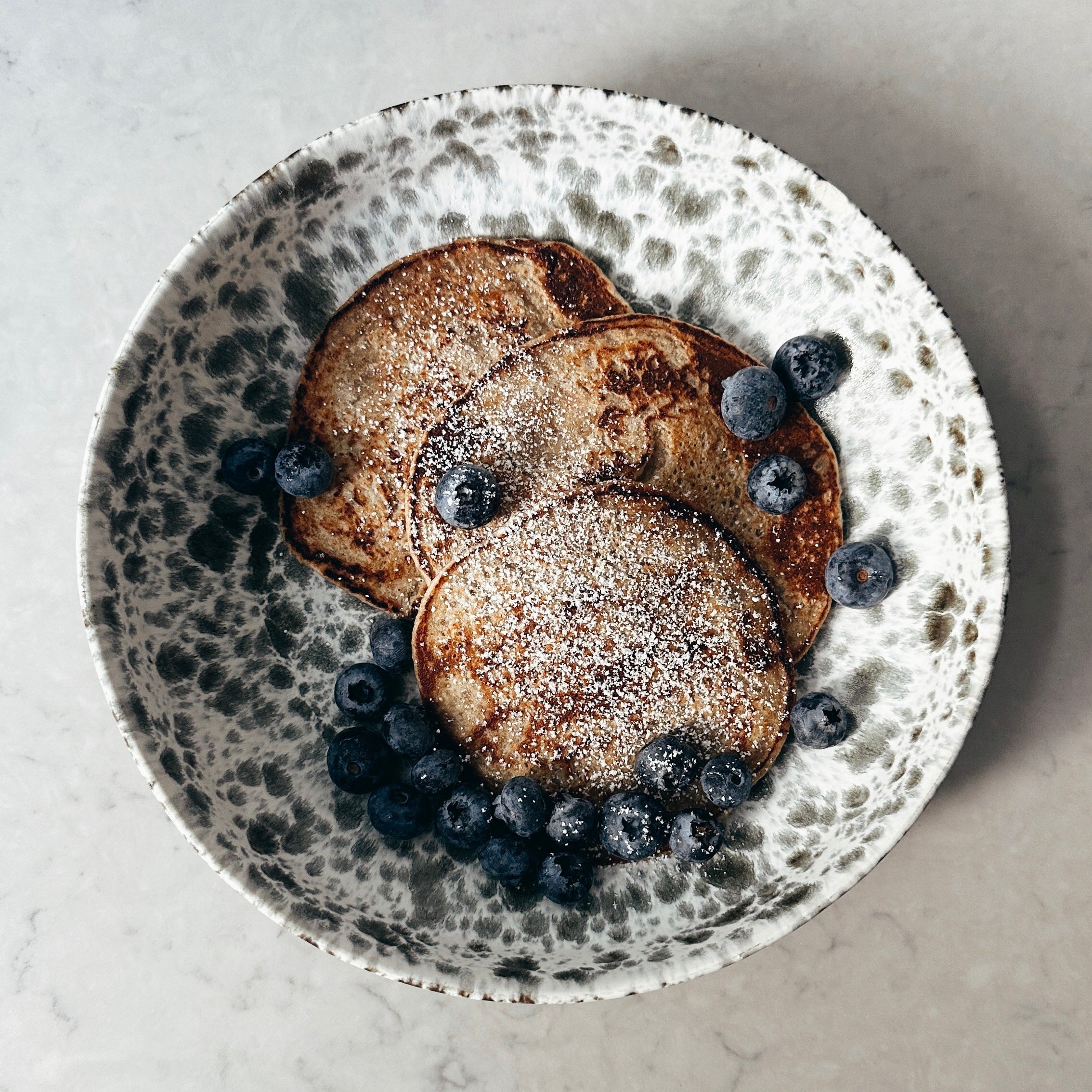 Bananpannekaker med surdeig