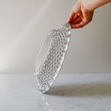 Brødkurv 24 cm - Rund - Rustfritt stål