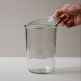 Glass med lokk 850ml