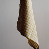 Gulrutet serviett i 100 % bomull – 40 × 40 cm