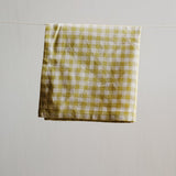 Gulrutet serviett i 100 % bomull – 40 × 40 cm